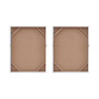 Madison Park Silver Glimmer Silver Heavily Embellished 2-piece Canvas Wall Art Set