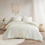 Madison Park Margot Off-White 3 Piece Cotton Comforter Set