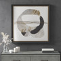 Madison Park Auric Beam Black Gold Foil Abstract Framed Canvas Wall Art