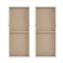 Madison Park Winter Glaze Blue/White Heavily Embellished 2-piece Canvas Wall Art Set