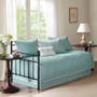 Madison Park Peyton Blue 6 Piece Reversible Daybed Cover Set