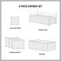 Madison Park Breanna Khaki 6 Piece Cotton Daybed Cover Set