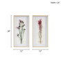 Madison Park Avant Garden Multi Dried Flower 2-piece Shadow Box Wall Decor Set