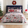 Greenland Home Fashions Cardinal Plaid Red Quilt Set