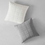 Croscill Casual Gema Grey European Pillow Sham