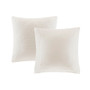 N Natori Hanae Cotton Blend Yarn Dyed Euro Sham