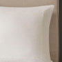 N Natori Hanae Cotton Blend Yarn Dyed Euro Sham