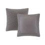 N Natori Hanae Cotton Blend Yarn Dyed Euro Sham