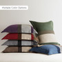 Comfort Spaces Boulder Stripe Pieced Faux Suede Comforter Set
