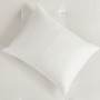 Beautyrest Apollo Ivory 3 Piece Striped Seersucker Oversized Comforter Set