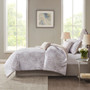 Beautyrest Kiona 5 Piece Crushed Velvet Comforter Set