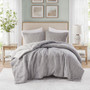 Chapel Hill Arlo Charcoal Oversized Comforter Set