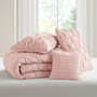 Comfort Spaces Bailey Diamond Pucker Woven Comforter Set