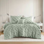 Comfort Spaces Bailey Diamond Pucker Woven Comforter Set