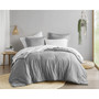 Comfort Spaces Camden Chambray Print Microfiber Comforter Set with Bed Sheets