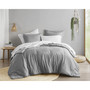 Comfort Spaces Camden Chambray Print Microfiber Comforter Set with Bed Sheets