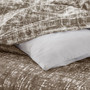 Comfort Spaces Maca Textured Print Reversible Comforter Set