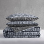Comfort Spaces Maca Textured Print Reversible Comforter Set