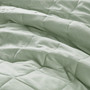Comfort Spaces Phoebe Diamond Quilted Ruffle Edge Comforter Set
