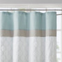 510 Design Shawnee Printed and Embroidered Shower Curtain