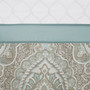 510 Design Shawnee Printed and Embroidered Shower Curtain