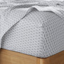 510 Design 144 Thread Count Cotton Diamond Blue Printed Cotton Sheets 510 Design 144 Thread Count Cotton Diamond Blue Printed Cotton Sheets