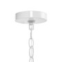 510 Design Ellie White 6-Light Metal Chandelier