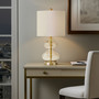 510 Design Ellipse Ellipse Curved Gourd Glass Table Lamp, Set of 2