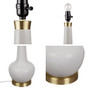 510 Design Zazie Ceramic Genie Table Lamp