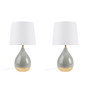 510 Design Liora 2-Tone Ceramic Table Lamp Set of 2