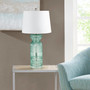 510 Design Luxuria Textured Glass and Acrylic Base Table Lamp