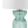 510 Design Luxuria Textured Glass and Acrylic Base Table Lamp