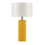 510 Design Macey Yellow Geometric Ceramic Table Lamp