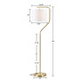 510 Design Aster Gold Angular Arched Metal Floor Lamp 510 Design Aster Gold Angular Arched Metal Floor Lamp