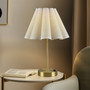 510 Design Chique Gold Tap-Control and Dimmable Accent Table Lamp with Power Outlet