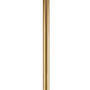 510 Design Chique Gold Tap-Control and Dimmable Accent Table Lamp with Power Outlet