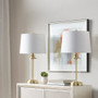 510 Design Clarity Glass Cylinder Table Lamp Set of 2
