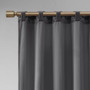 510 Design Colt Room Darkening Metallic Printed Poly Velvet Rod Pocket/Back Tab Window Panel Pair