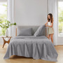 510 Design Cotton 144TC 100% Cotton Solid Sheet Set