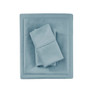 Beautyrest 1000 Thread Count Blue HeiQ Smart Temperature Cotton Blend 4 PC Sheet Set