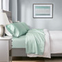 Beautyrest 1000 Thread Count Blue HeiQ Smart Temperature Cotton Blend 4 PC Sheet Set