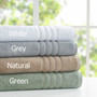 Clean Spaces Nurture Sustainable Antimicrobial Bath Towel 6 Piece Set