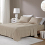 Beautyrest Oversized Cotton Flannel Stripes 4 Piece Sheet Set