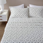 Beautyrest Oversized Cotton Flannel Stripes 4 Piece Sheet Set