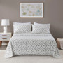 Beautyrest Oversized Cotton Flannel Stripes 4 Piece Sheet Set