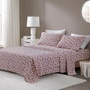 Beautyrest Oversized Cotton Flannel Stripes 4 Piece Sheet Set