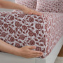 Beautyrest Oversized Cotton Flannel Stripes 4 Piece Sheet Set