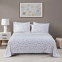 Beautyrest Oversized Cotton Flannel Stripes 4 Piece Sheet Set