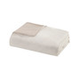 Clean Spaces Dover Natural 3 Piece Organic Cotton Oversized Duvet Cover Set