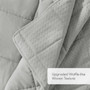 Comfort Spaces Mina Waffle Weave Textured Quilt Set